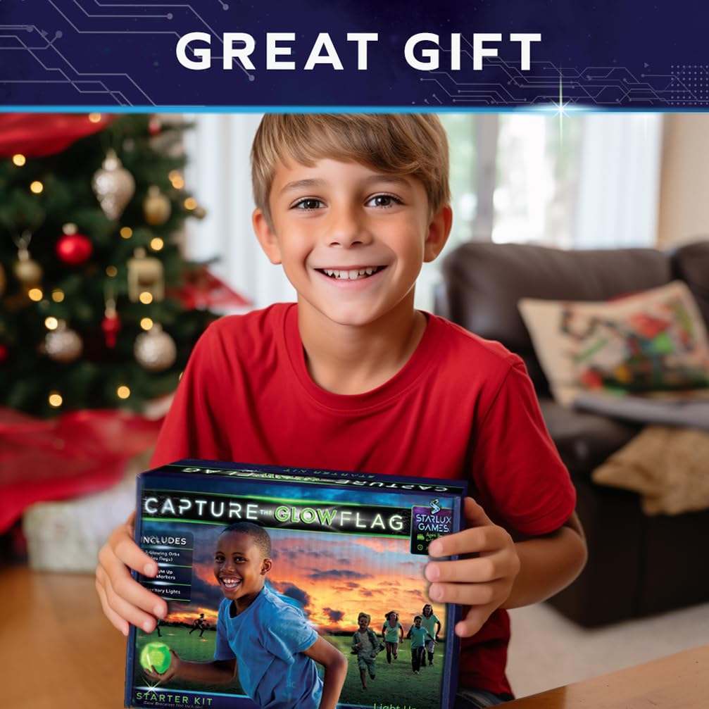 Starlux Glow game pieces provide vibrant visibility for outdoor fun