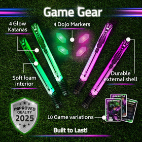 Starlux katana-style toy swords glow for safe, exciting pretend duels