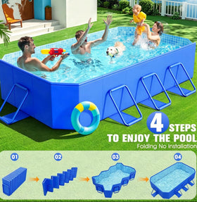StarOcean mosaic interior print adds resort-like aesthetics to the pool water
