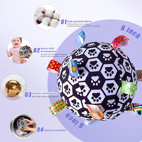 Starrykids cube pendant for stroller or car hanging play with crisp sounds