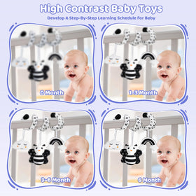 Starrykids BW greeting card adds a sweet surprise during playtime.