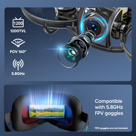 STARTFPV R8 Matrix G4 FC provides reliable flight handling for training and freestyle.