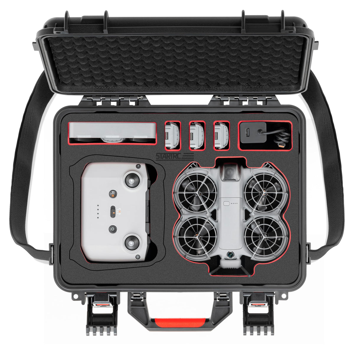 STARTRC dji neo2 case: robust hard case protects drone and gear during travel.