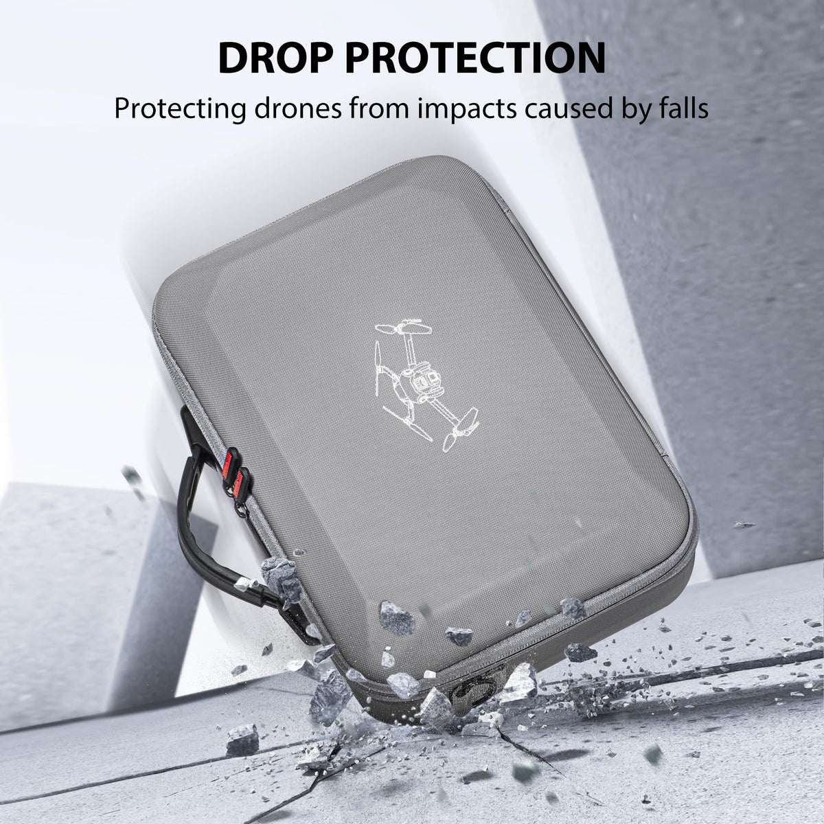 STARTRC Easy to carry with non-slip handle and adjustable shoulder strap.