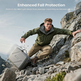 STARTRC Mini 5 Pro Case compact design fits easily in backpacks