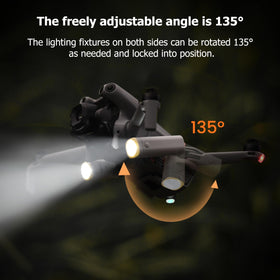 STARTRC 135-degree rotating side light for customizable illumination