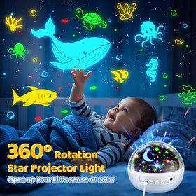 Staryou projector timer display with auto-off options.
