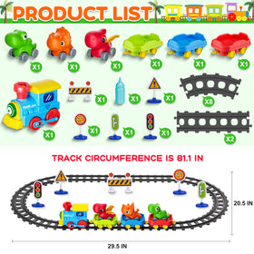 Stay Fun train set shown as a bright, gift-ready toy for toddlers