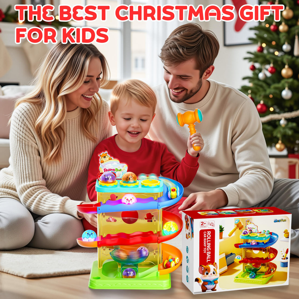 Stay Fun safe durable plastic construction with rounded edges for worry-free use