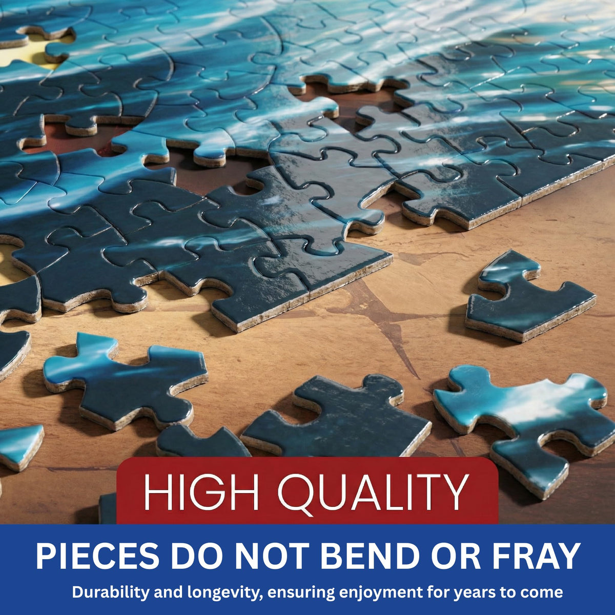 Steadfast Selections starlit night puzzle with verse for bedtime reflection.