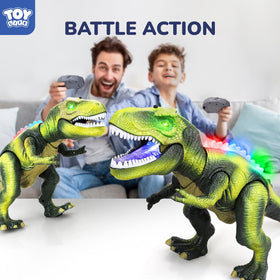 STEAM Life RC dinosaur encourages family and sibling play.