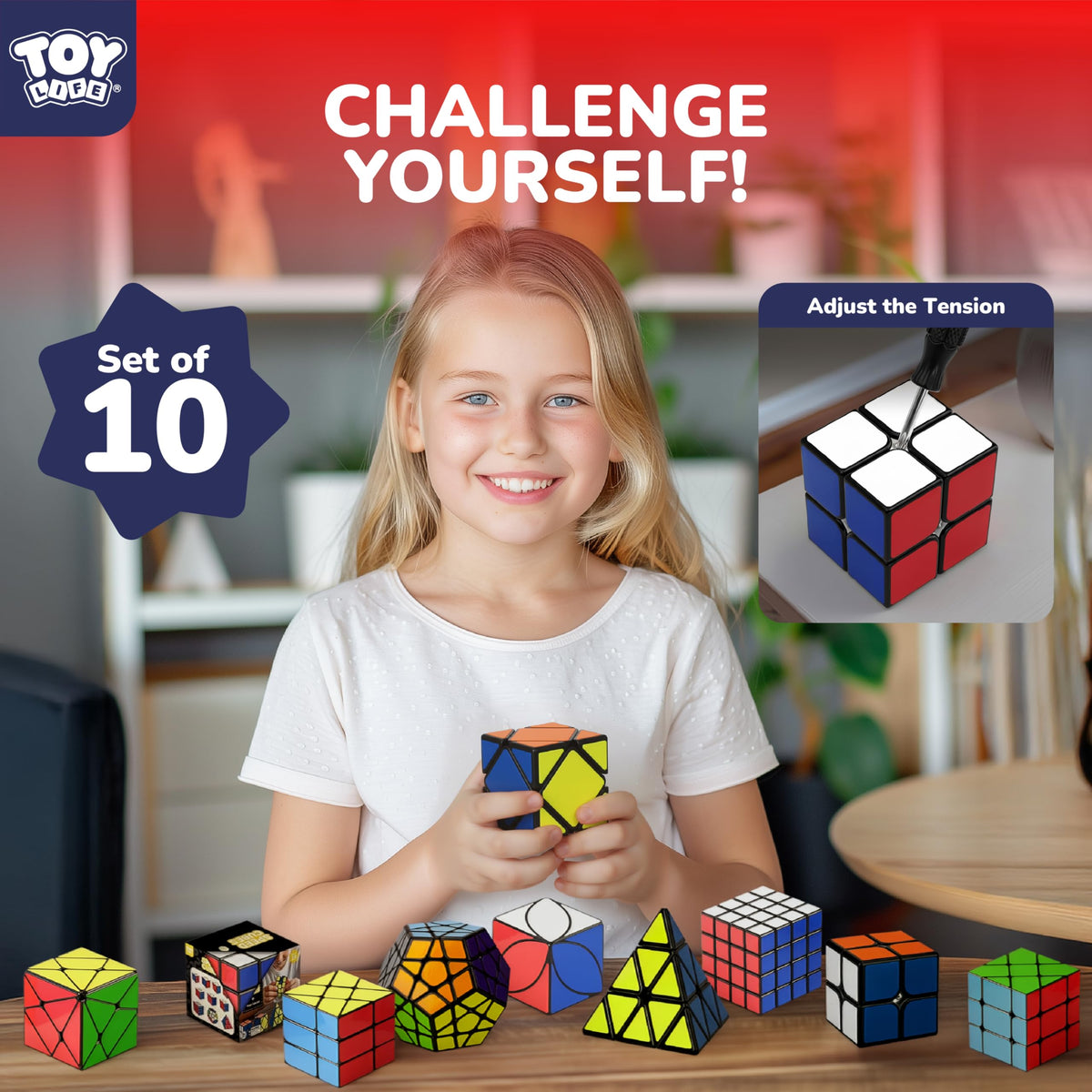 STEAM Life Speed Cube 3x3 offers smooth turns for steady problem solving