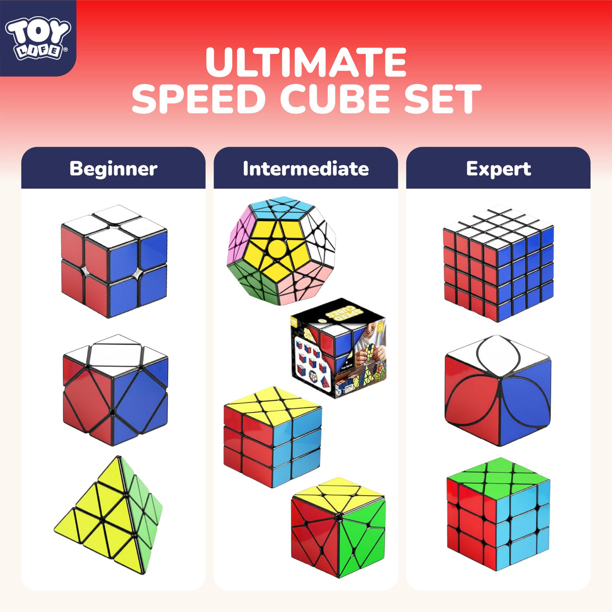 STEAM Life Speed Cube Pyramid supports spatial reasoning during play