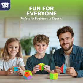 STEAM Life Speed Cube Set Pyramid turning captures unique shape puzzles