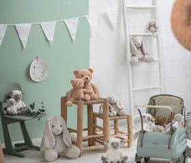 Steiff Jimmy Teddy Bear soft plush texture inviting touch and cozy moments