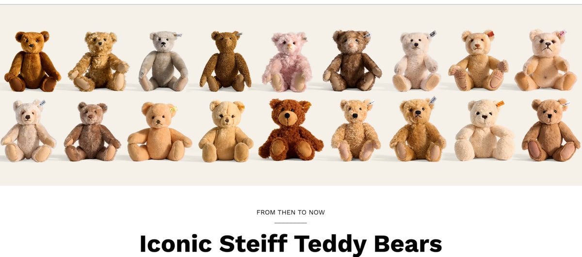 Steiff Jimmy Teddy Bear washable and durable companion for years of hugs
