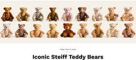 Steiff Jimmy Teddy Bear washable and durable companion for years of hugs