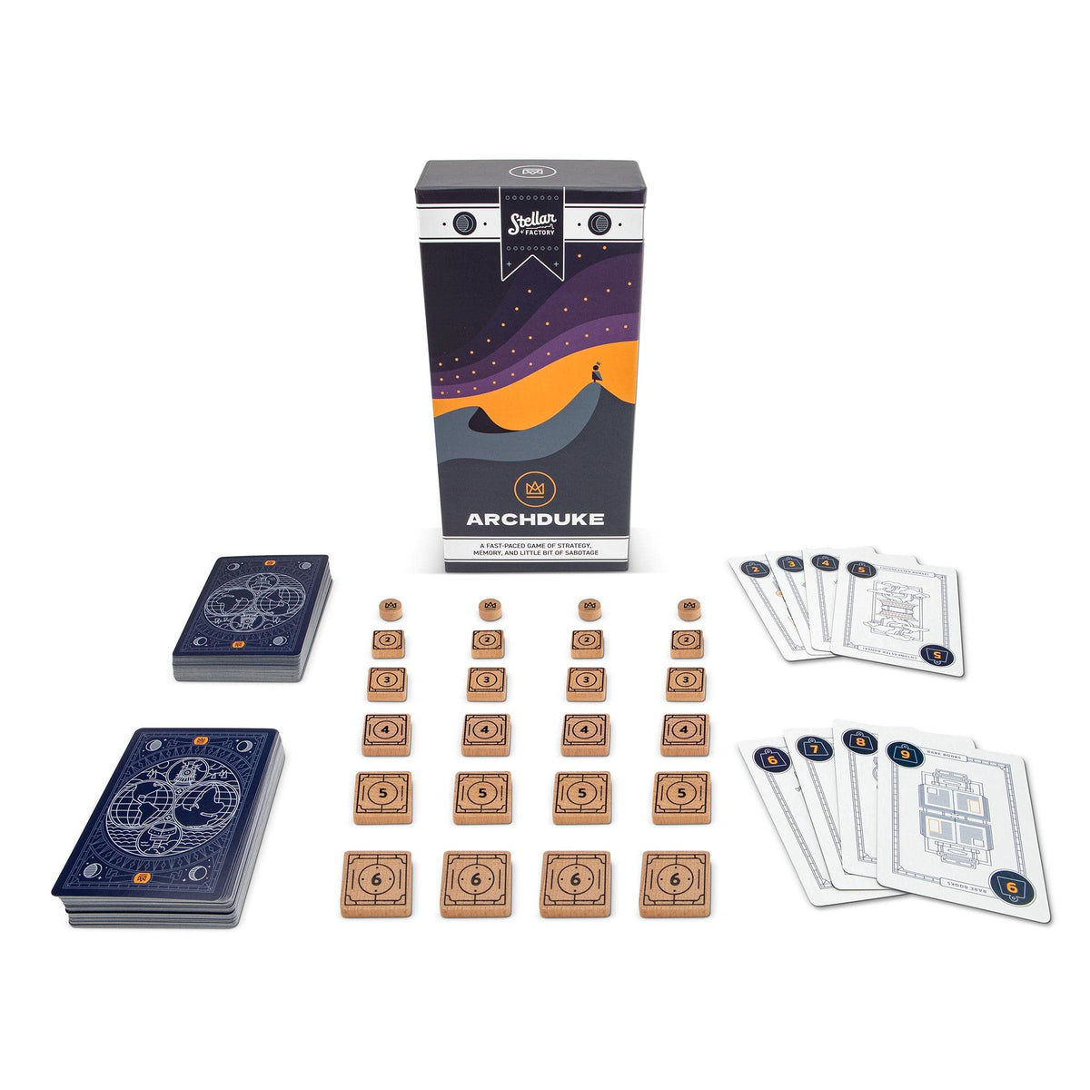 Stellar Factory Archduke rulebook with clear instructions for smooth learning