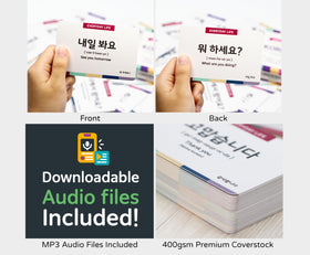 Stellarsol Korean flashcards compact bulk pack — easy organization for study sessions