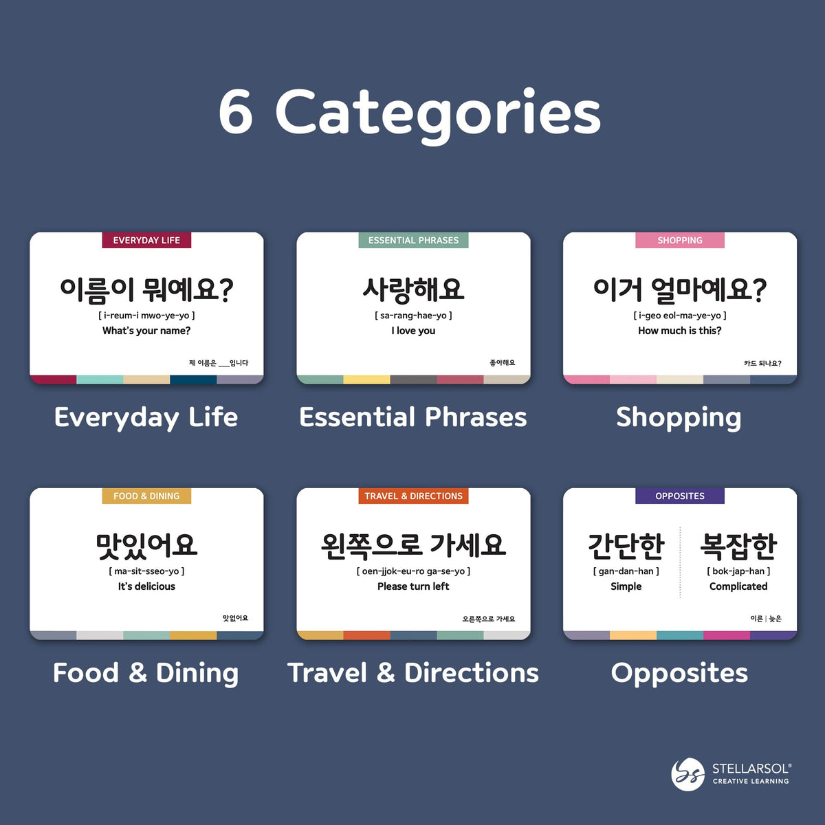 Stellarsol Korean flashcards slang phrases — capture colloquial expressions for natural dialogue