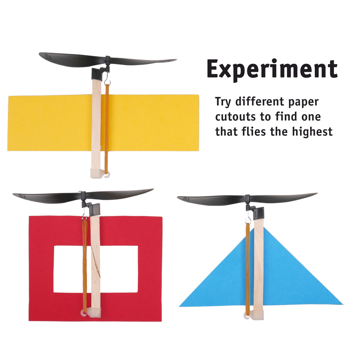 STEM Inventions card stock and adhesive squares showcase durable, ready-to-use components.