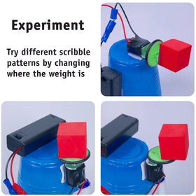 STEM Inventions Scribble Bot Kit classroom-ready setup for students