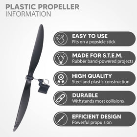 STEM Inventions propeller pack 30 enabling quick builds of multiple craft.