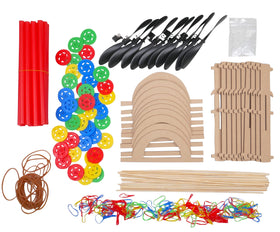 STEM Inventions wheels and chassis, durable parts for repeated classroom builds