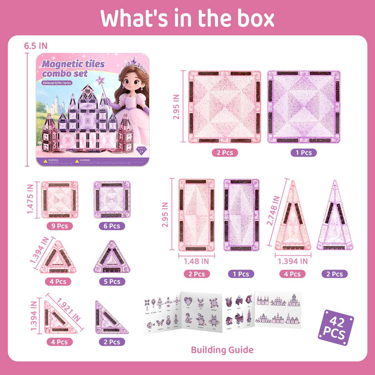 Backpack-friendly gift box for young builders aged 3–6.