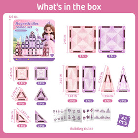 Backpack-friendly gift box for young builders aged 3–6.