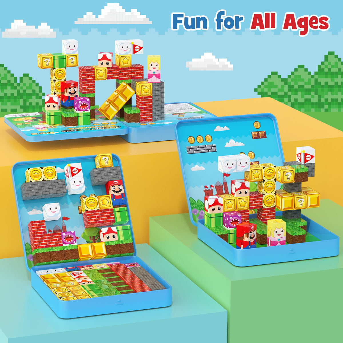 STEM MATCH durable, safe blocks designed for children aged 3 and up