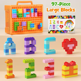 STEM MATCH blocks are compatible with other large-particle systems for expanded play.