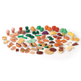 Step2 101-piece play food assortment with colorful vegetables and fruit for imaginative play