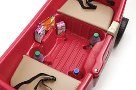 Step2 All Around Wagon red six cup holders keep drinks handy