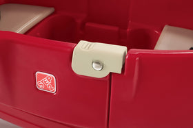 Step2 All Around Wagon red easy-store handle for quick transport