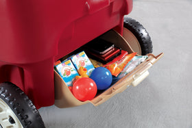 Step2 All Around Wagon red large storage compartment for snacks and toys