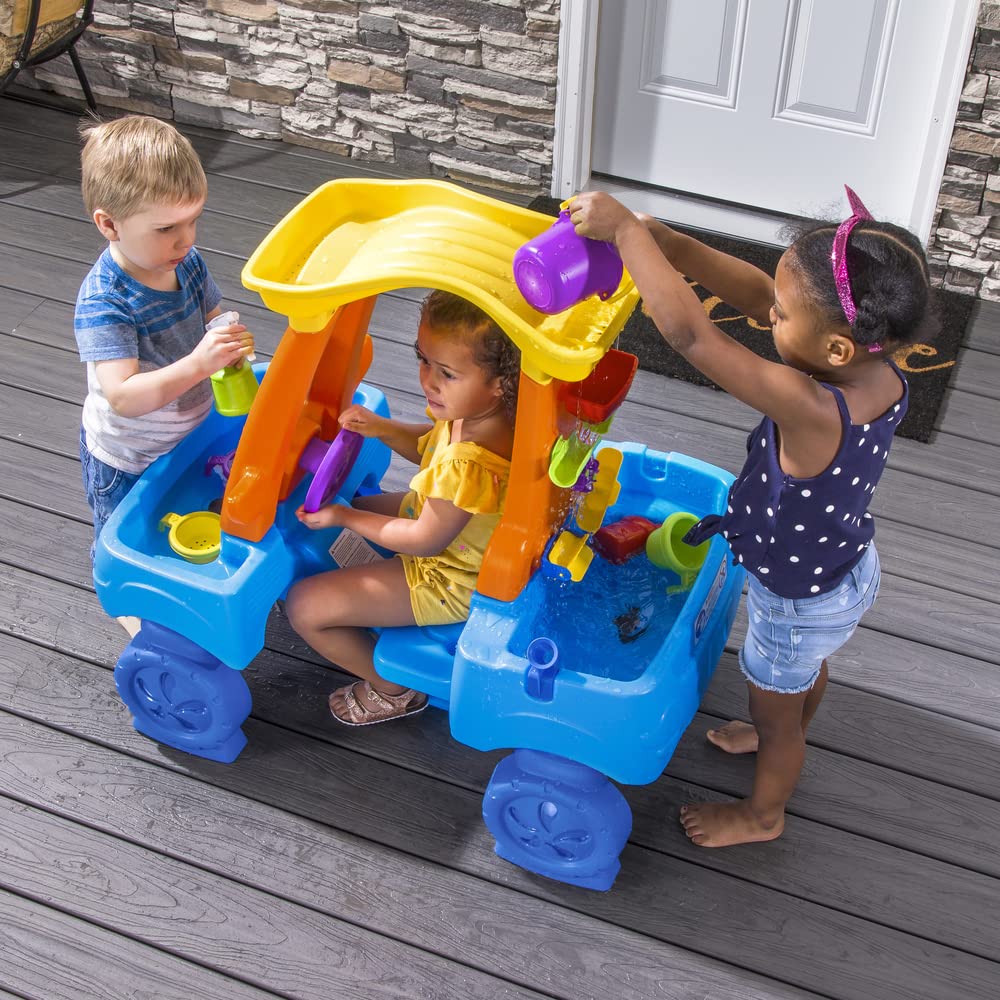 Step2 Car Wash Splash Center double-walled construction for durability