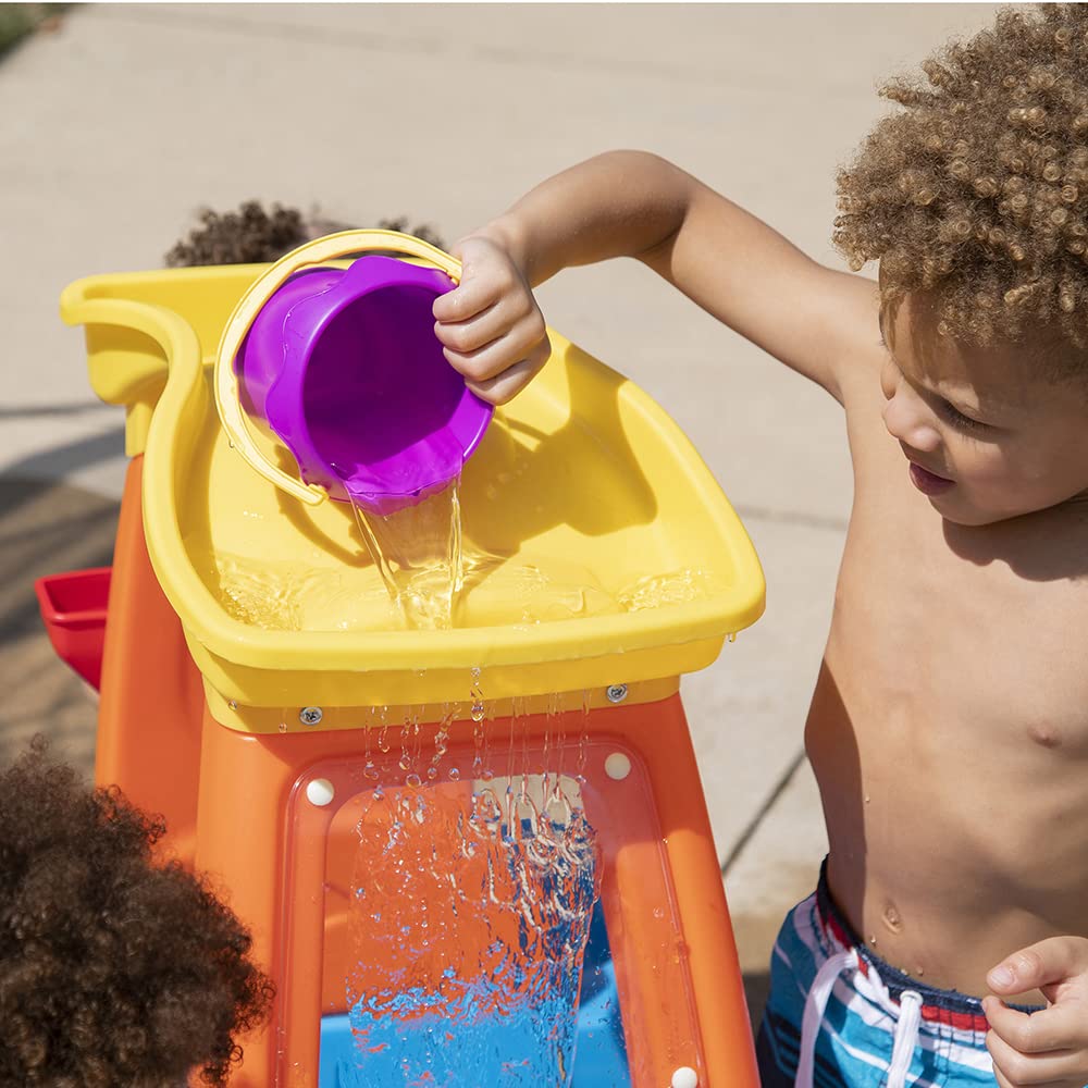 Step2 Car Wash Splash Center dual play sides promoting social pretend play