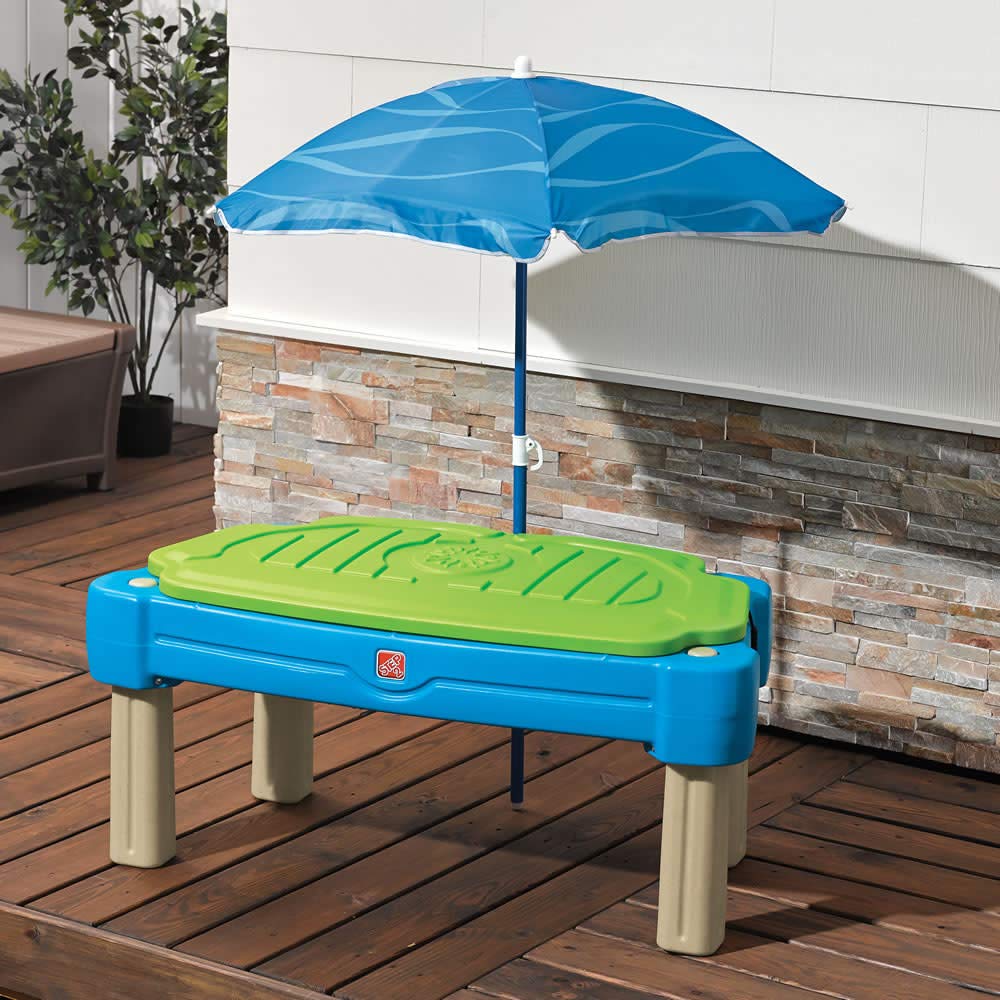 Step2 Cascading Cove durable materials ensure lasting outdoor use.