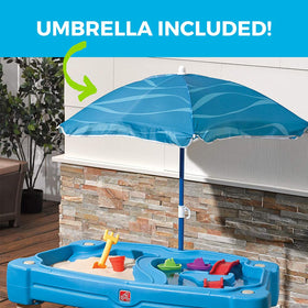 Step2 Cascading Cove molded road lid expands imaginative play areas.