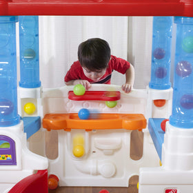 Step2 Crazy Maze interior open design ensures easy supervision.