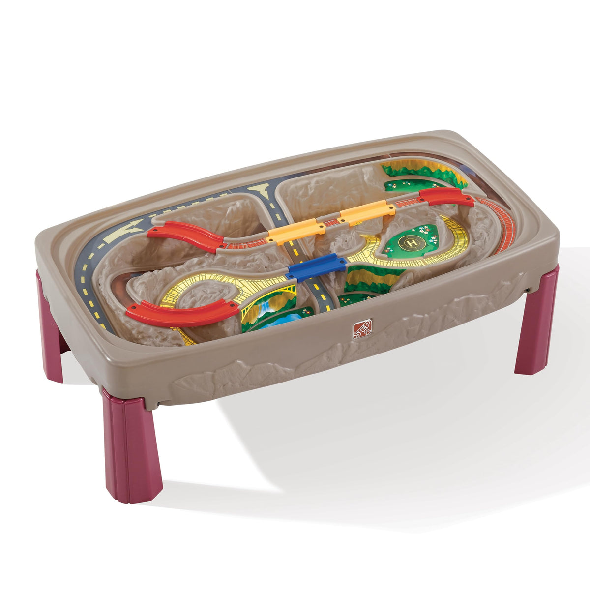 Step2 Deluxe durable double-walled plastic ensures lasting color and durability.