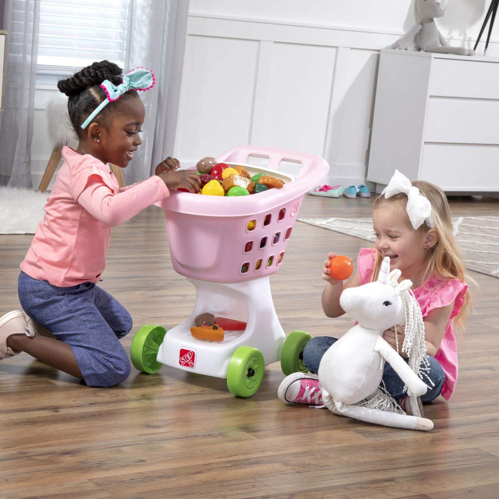 Step2 Doll seat lets a favorite friend join the pretend outing.