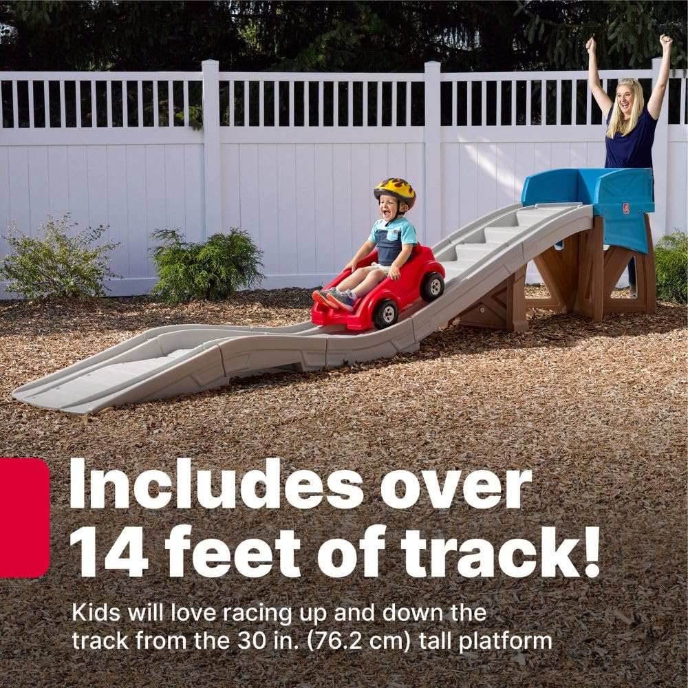 Step2 Extreme Thrill Coaster for indoor playrooms and versatile setup.