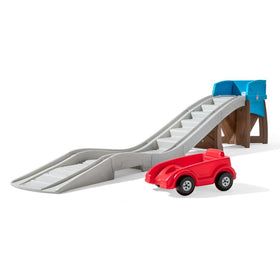 Step2 Extreme Thrill Coaster track in bright colors for backyard adventure and active play.