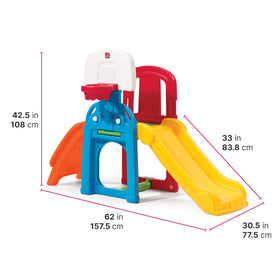 Step2 Game Time included ball enhances group play at home.