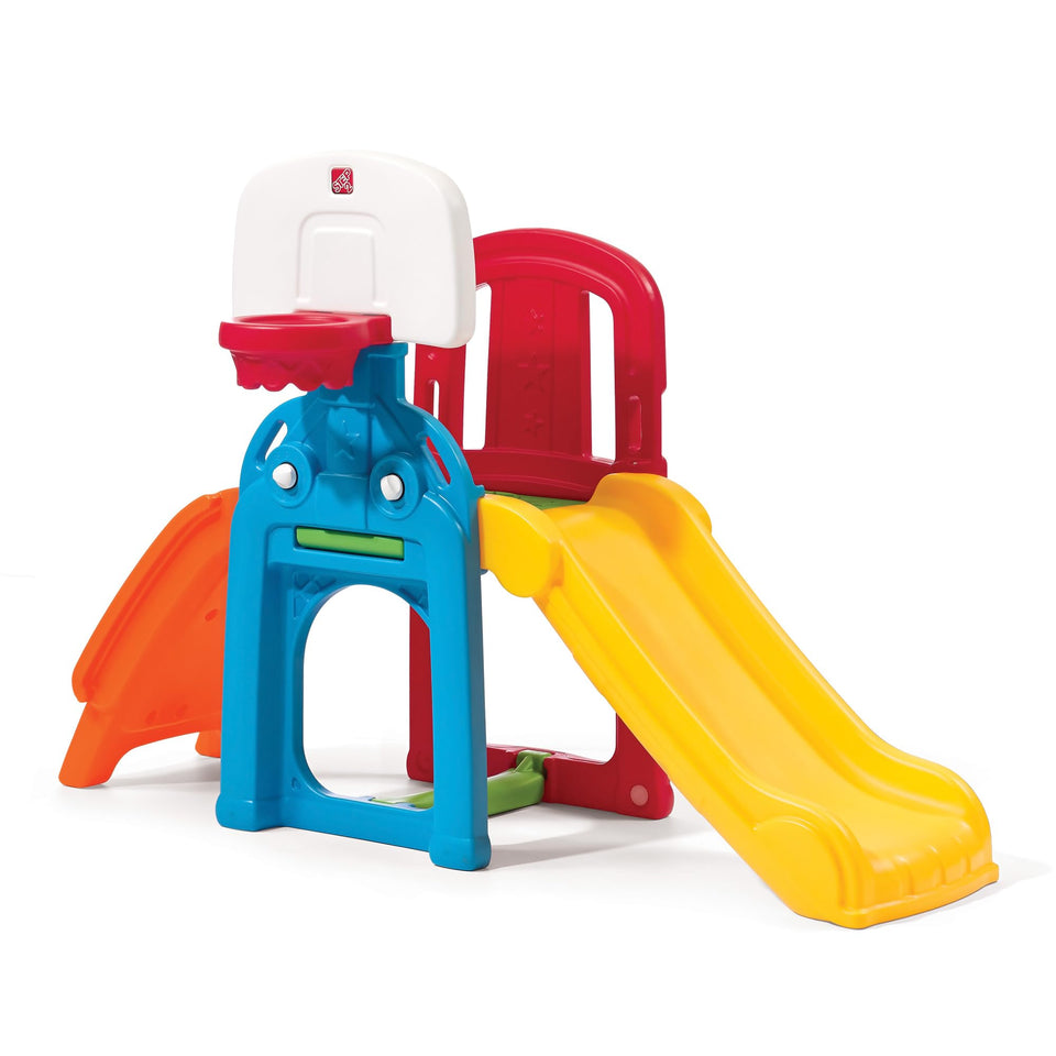 Step2 Game Time basketball hoop boosts backyard fun and active play.