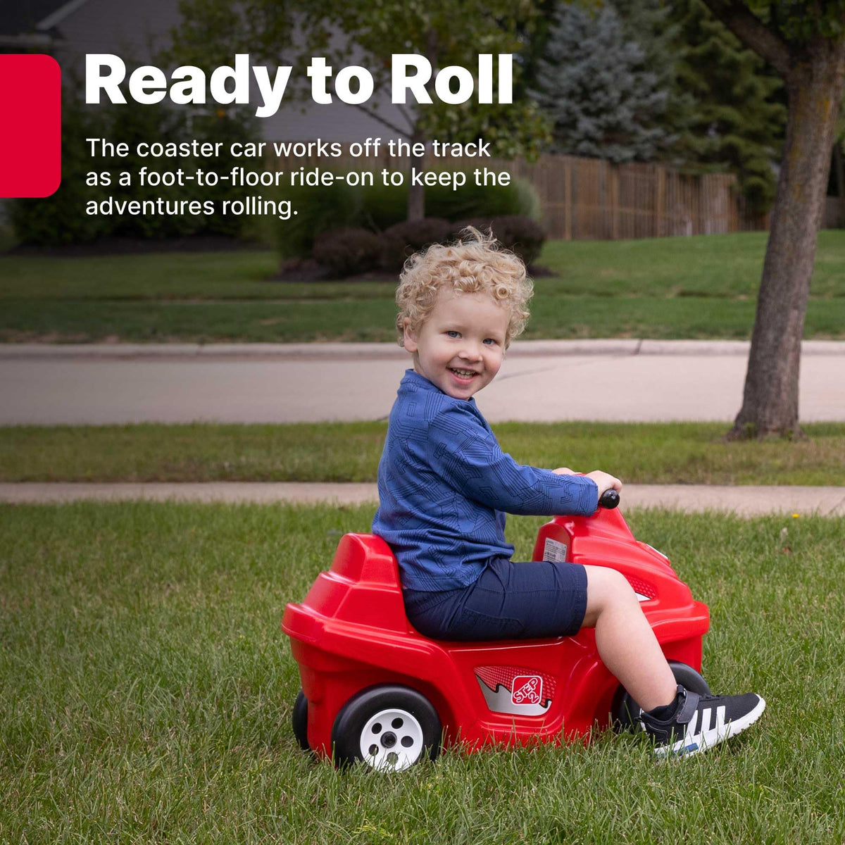 Step2 kids playtime supports gross motor moves and balance practice.