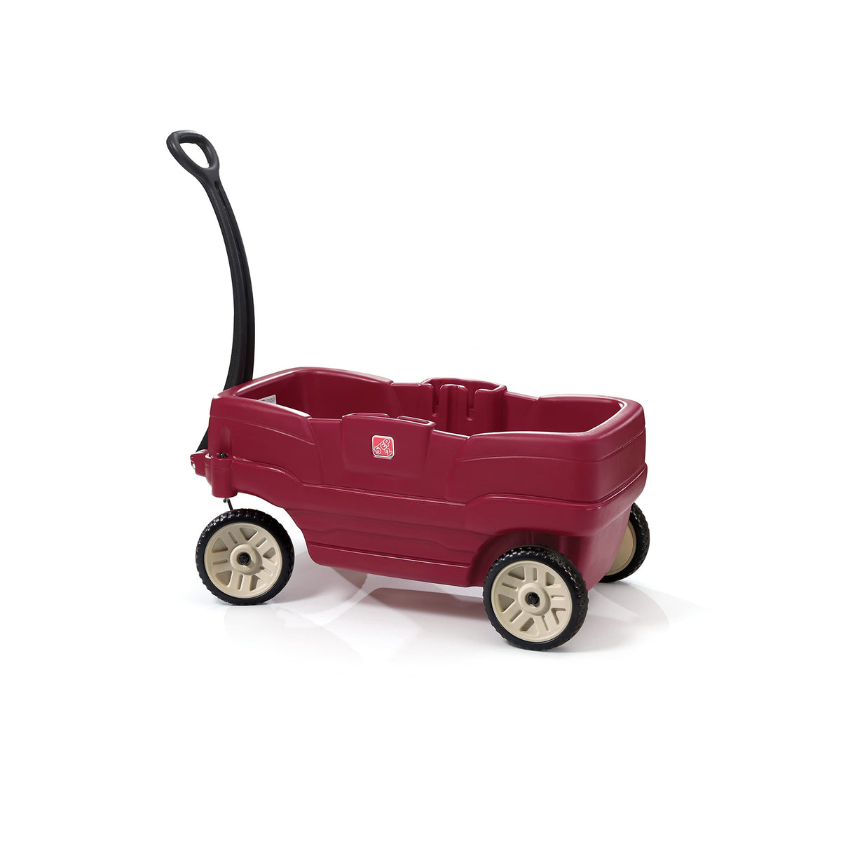 Step2 Neighborhood Wagon two seats enables shared adventures with siblings.