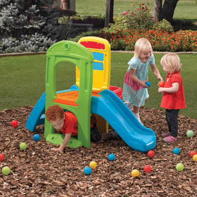Step2 Play Ball Durable Double-Walled Plastic construction resists fading and cracking.